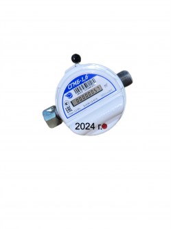 Счетчик газа СГМБ-1,6 с батарейным отсеком (Орел), 2024 года выпуска Юбилейный